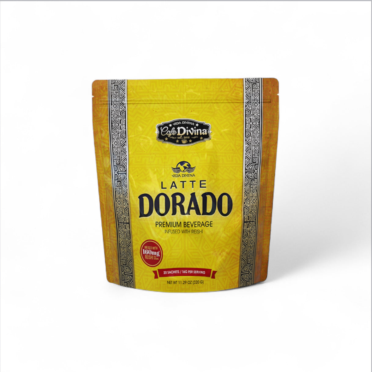 latte dorado vida divina